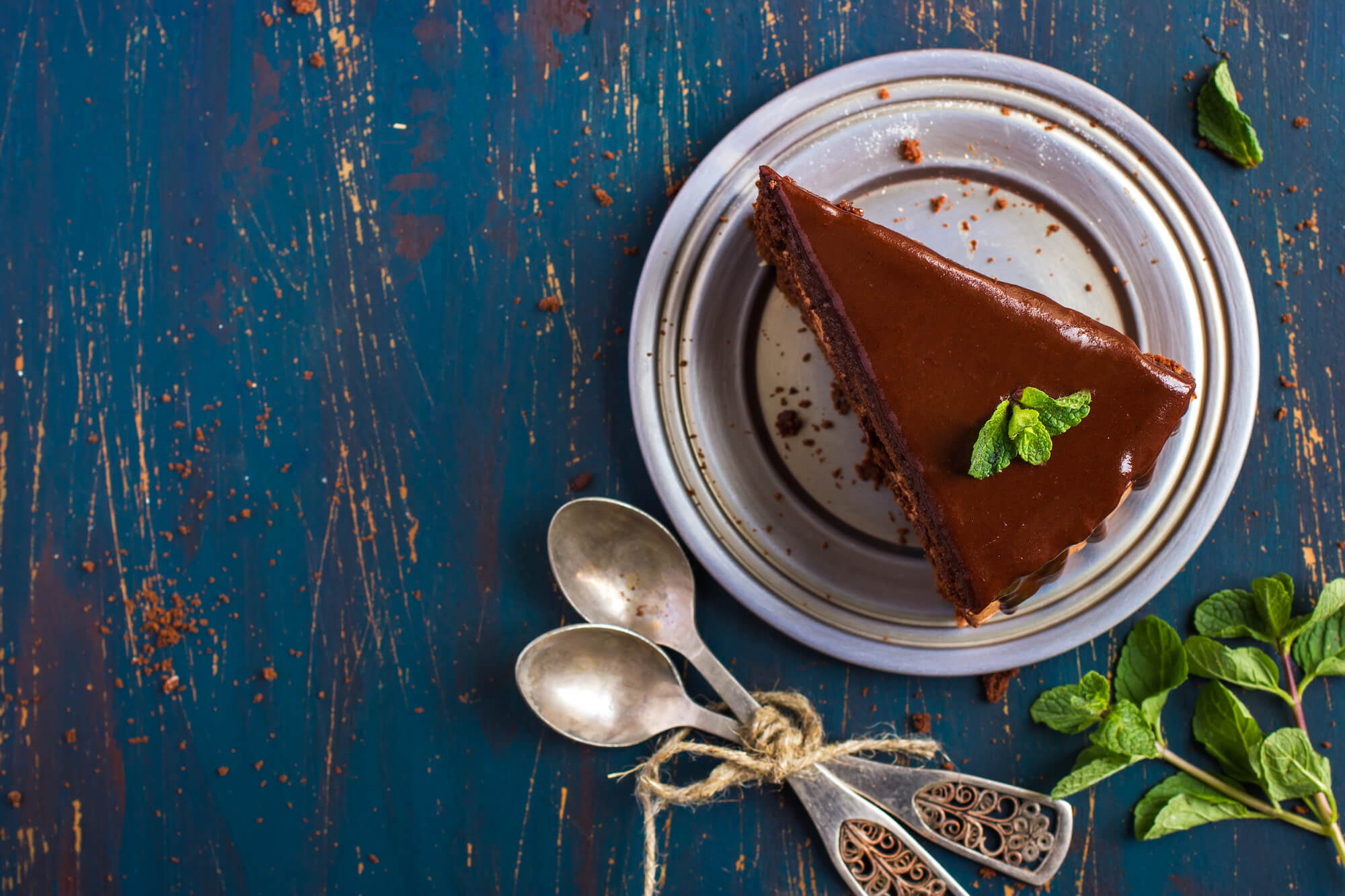 A delicious chocolate torte pairs beautifully with Eximius Coffee.